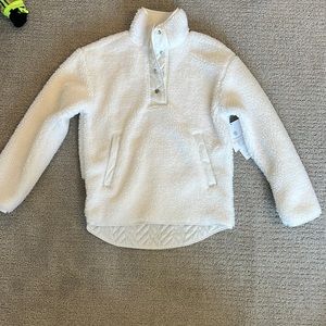NWT Athleta Sherpa Sweatshirt